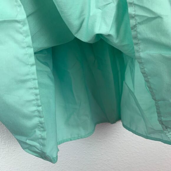 Vintage 80s Pitchfork Brand Green Floral Lace Square Dance Outfit Skirt Medium - Picture 14 of 16